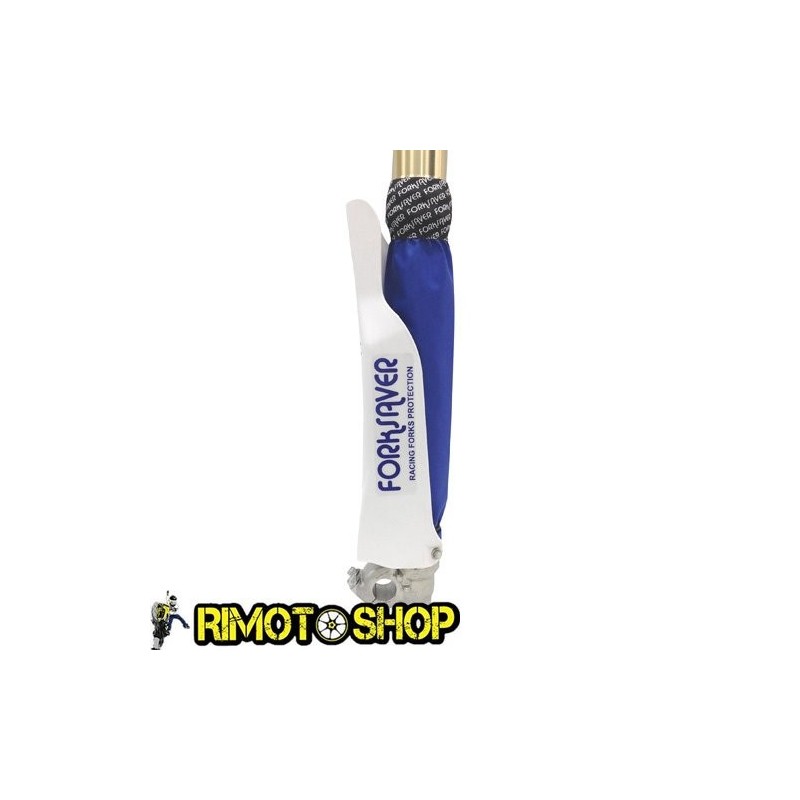 Cuffie forcella Forksaver per steli da 45 mm a 48 mm blu-FS4548.B|RiMotoShop