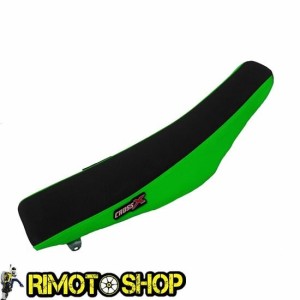 Seat Cover CrossX Kawasaki KX 450 F 16-18 dual green-black-M217-2GB | RiMotoShop