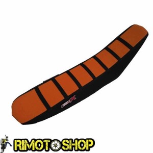 Seat Cover CrossX KTM 250 EXC 17-18 race Orange-black-M518-3OBB | RiMotoShop