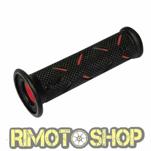 Manopole STRADA FORATE PROGRIP 717 DUAL DENSITY ROSSO-431028 | RiMotoShop