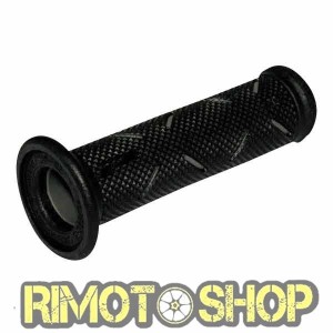 Knobs STRADA perforé PROGRIP 717 DUAL DENSITY TITANE-431029-RiMotoShop