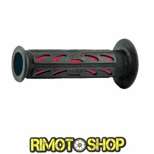 Manopole STRADA FORATE PROGRIP 724 DUAL DENSITY ROSSO-431041 | RiMotoShop