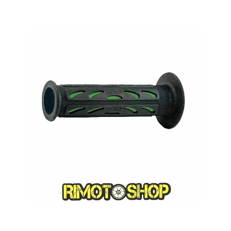 Knobs STRADA perforé PROGRIP 724 DUAL DENSITY VERT-431042-RiMotoShop