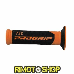 Manopole SCOOTER PROGRIP 732 DUAL DENSITY ARANCIO-431057 | RiMotoShop