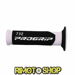 Knobs SCOOTER PROGRIP 732 DUAL DENSITY BLANC-431063-RiMotoShop