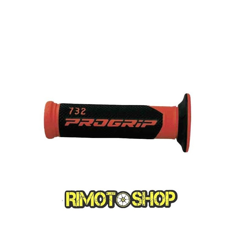 KNOBS GRIPS STREET PHORATE PROGRIP 732 DUAL DENSITY RED-431067 | RiMotoShop