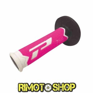KNOBS GRIPS CROSS PROGRIP 788 TRIPLE DENSITY FUCSIA FLUO-431080 | RiMotoShop
