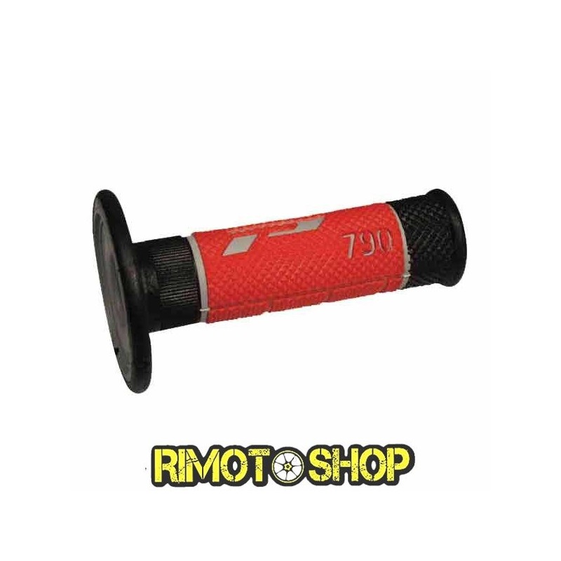 KNOBS GRIPS CROSS PROGRIP 790 TRIPLE DENSITY RED-431087 | RiMotoShop