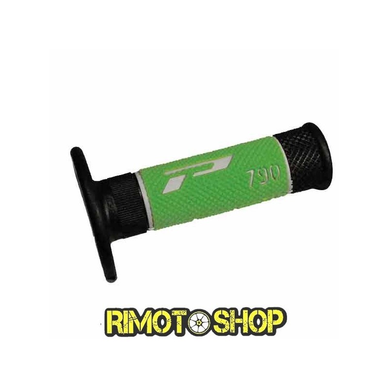 KNOBS GRIPS CROSS PROGRIP 790 TRIPLE DENSITY GREEN-431089 | RiMotoShop