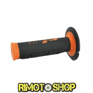 KNOBS GRIPS CROSS PROGRIP 791 DUAL DENSITY ORANGE FLUO-431091 | RiMotoShop