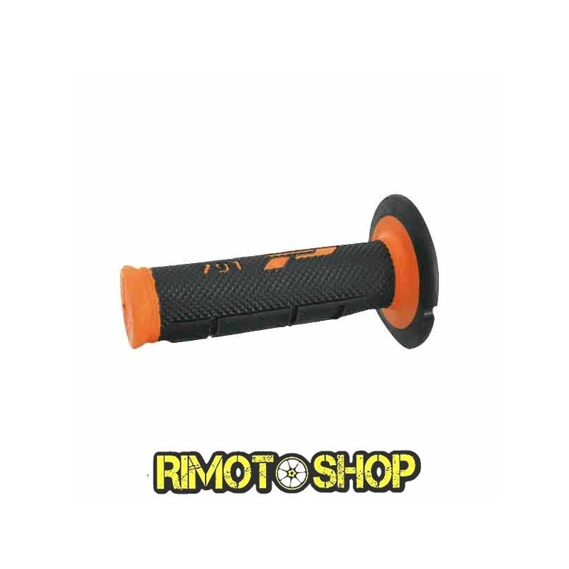 Manopole CROSS PROGRIP 791 DUAL DENSITY ARANCIO FLUO-431091 | RiMotoShop
