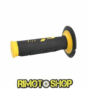 KNOBS GRIPS CROSS PROGRIP 791 DUAL DENSITY YELLOW-431096 | RiMotoShop