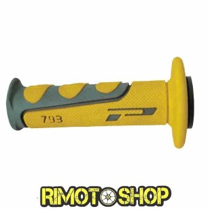 Knobs CROSS PROGRIP 793 DUAL DENSITY JAUNE-431110-RiMotoShop
