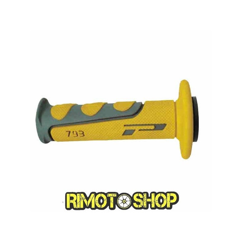 Manopole CROSS PROGRIP 793 DUAL DENSITY GIALLO-431110 | RiMotoShop