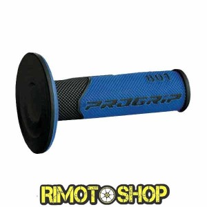 Juego Puños CROSS PROGRIP 801 DUAL DENSITY azul