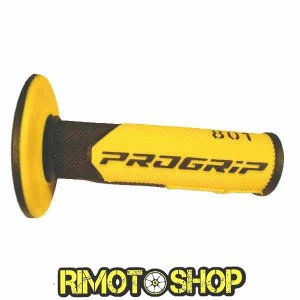 Juego Puños CROSS PROGRIP 801 DUAL DENSITY GIALLO