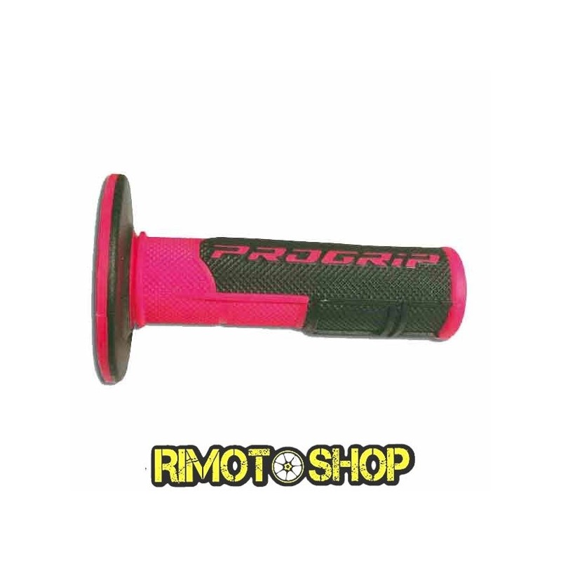 Manopole CROSS PROGRIP 801 DUAL DENSITY FUCSIA FLUO-431137 | RiMotoShop