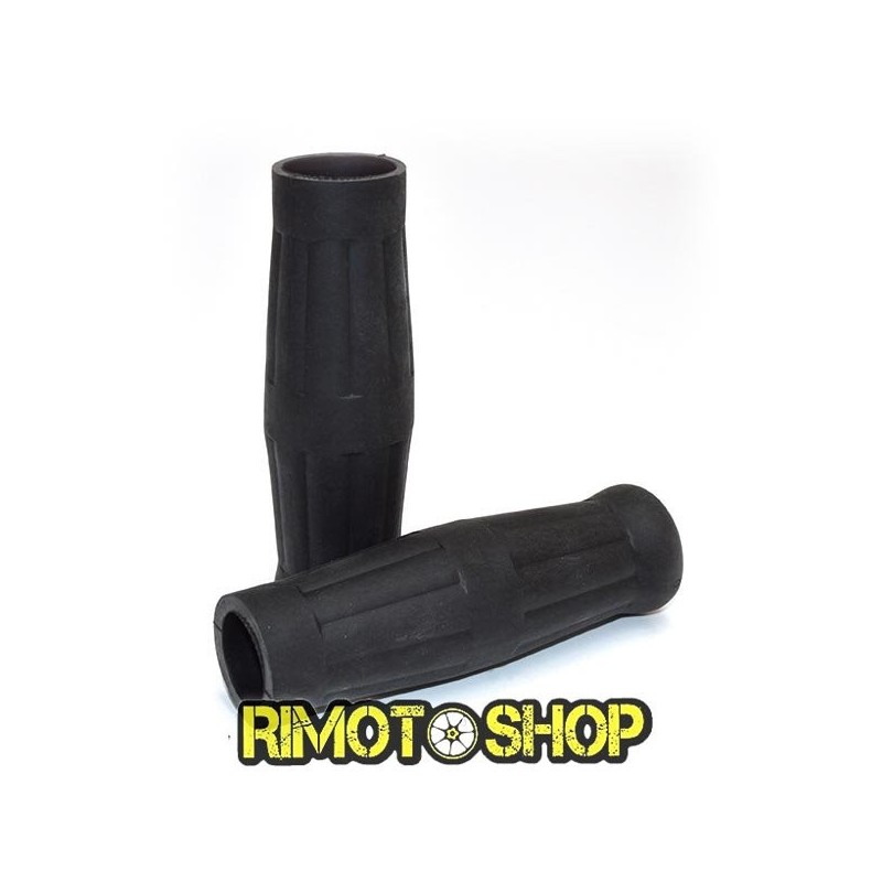 KNOBS GRIPS VINTAGE BLACK-432100 | RiMotoShop