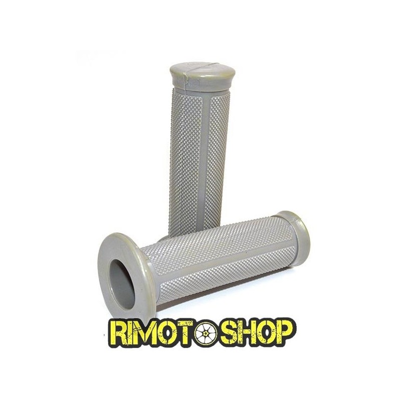 KNOBS GRIPS VINTAGE GREY CLEAR-432116 | RiMotoShop
