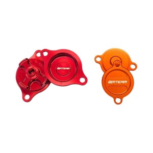 Coperchio filtro olio KTM 450 SX F 16-18 blu-DS94.0014B|RiMotoShop