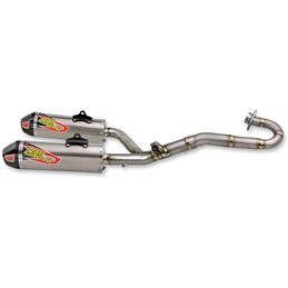 Scarico completo doppio Ti-6 Honda CRF450R 15-16 Pro fondelli