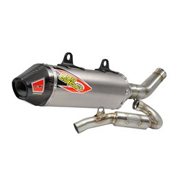 Scarico completo T-6 HUSQVARNA FC450 17-18 in Acciaio fondello