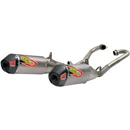 Scarico completo doppio in titanio Ti-6 Honda CRF250R 18