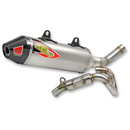 Scarico completo T-6 HUSQVARNA FC250 17 in Acciaio fondello carbonio-1820-17581-RiMotoShop