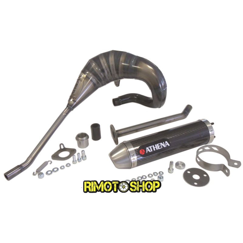 expansion exhaust with silencer EVO DERBI SENDA 50-P400105120001 | RiMotoShop