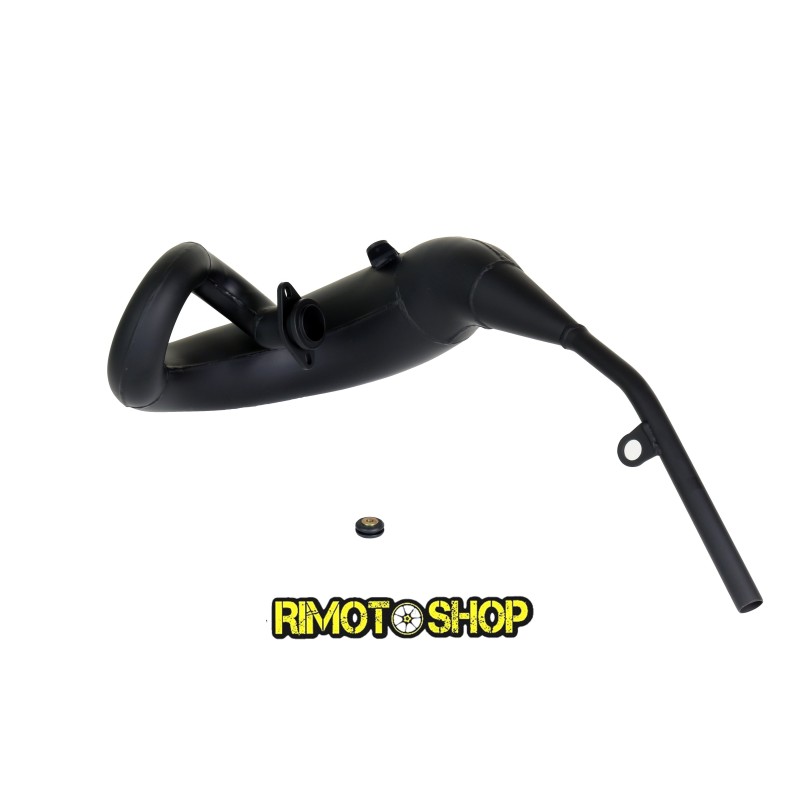 Scarico espansione YAMAHA DT 125 170 Nero-S410485300007|RiMotoShop
