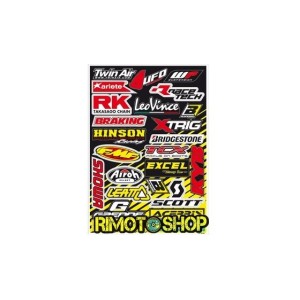 SPONSOR LOGO SHEET ADHÉSIF GRAPHIQUES MOTOCROSS ENDURO MOTARD-5076A-RiMotoShop