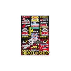 SPONSOR LOGO SHEET ADHÉSIF GRAPHIQUES MOTOCROSS ENDURO MOTARD-5076C-RiMotoShop