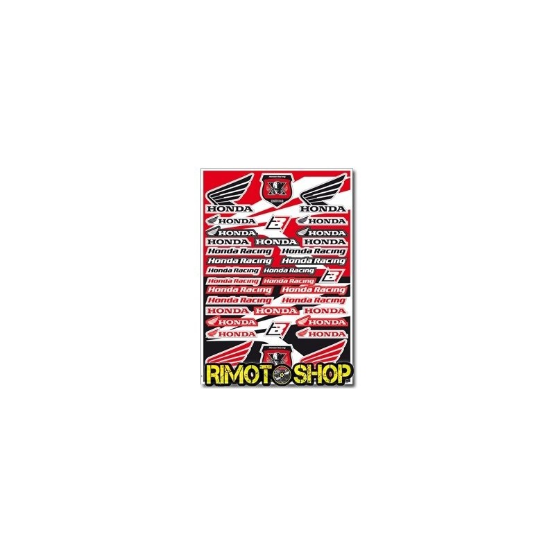 HONDA LOGO GRAPHIC STICKERS MOTOCROSS ENDURO MOTARD-5076H-RiMotoShop