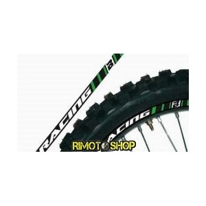 RIM STICKERS VERDE/GREEN MOTOCROSS ENDURO MOTARD-5081/30 | RiMotoShop