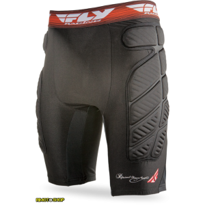 FLY LYCRA SHORTS WITH PROTECTIONS motocross enduro-360-9855 | RiMotoShop