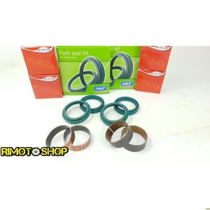 Suzuki-ValEnti Racing RM-Z450SM 2015-2022 fork bushings and seals kit revision-IN-RE49S | RiMotoShop