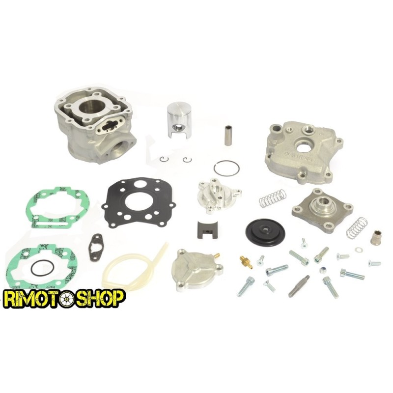 Derbi GPR 50 EU2 06-10 D50B cylinder and gaskets with valve-P400105100008 | RiMotoShop