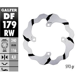 disque de frein Galfer Race Suzuki RMZ 250 04-06