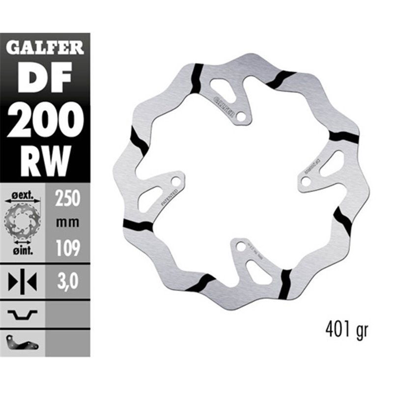 disque de frein Galfer Race Kawasaki KX 250 F 06-14