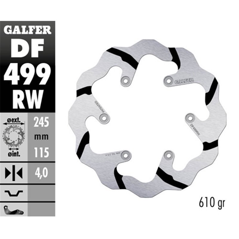 disque de frein Galfer Race Yamaha WR 450 F 03-19