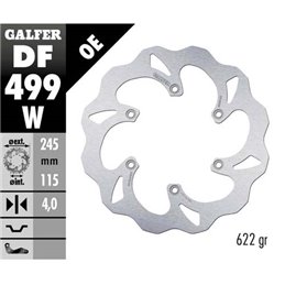 disque de frein Galfer Wave Yamaha WR 450 F 03-19