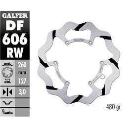 disque de frein Galfer Race Husqvarna 250 TE 14-19