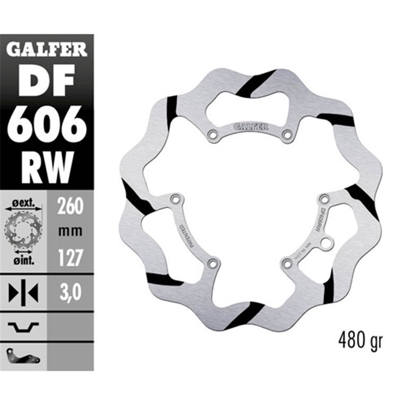disque de frein Galfer Race KTM 400 EXC-F 00-11