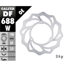 Disco freno Galfer Wave Husqvarna 65 TC 17-19