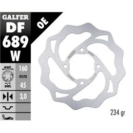 Disco freno Galfer Wave Husqvarna 65 TC 17-19