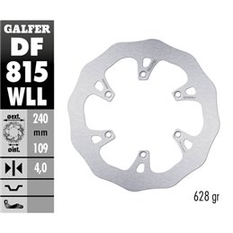 disque de frein Galfer Wave Beta RR 480 15-19 arrière