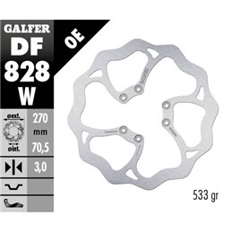 Disco freno Galfer Wave TM EN/MX 125 04-18