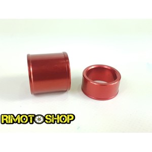 Wheel spacers front Geco honda cr 125 2002-2014 red-100.016.004 | RiMotoShop