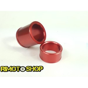 Wheel spacers front Geco honda cr 125 2002-2014 red-100.016.004 | RiMotoShop