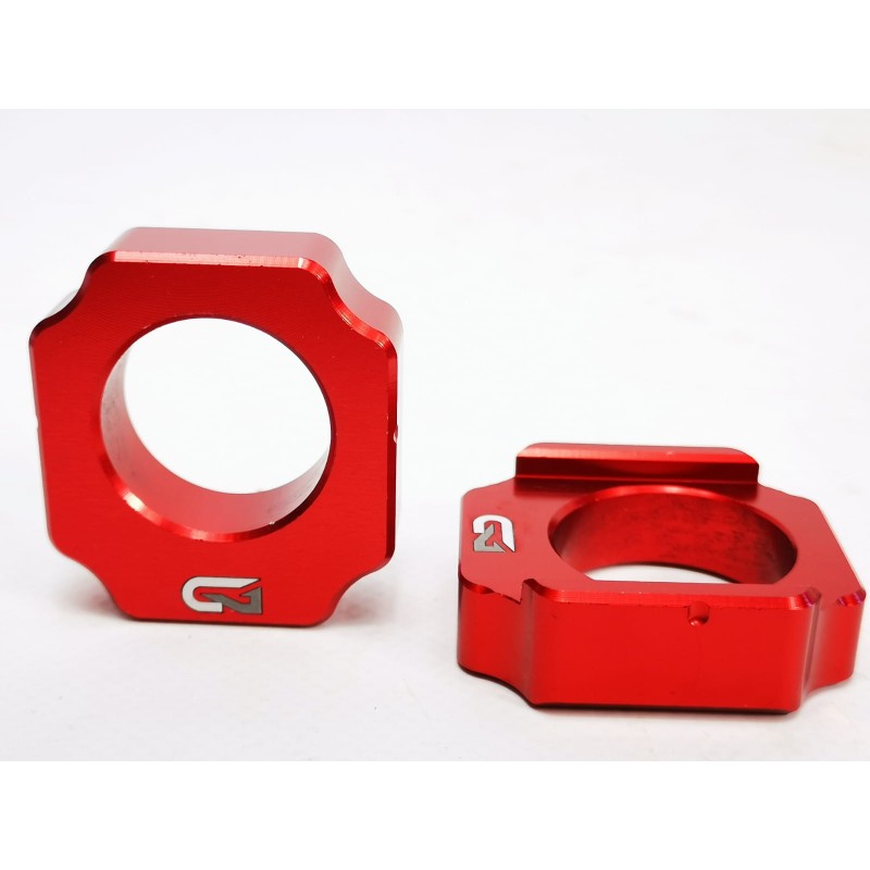 Registri tendi catena honda crf 450 x 02-17 rosso-100.010.004|RiMotoShop